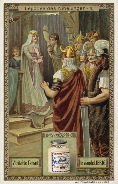 Scene from the Nibelungenlied by European School